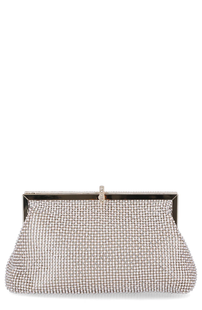 Garnet Frame Clutch