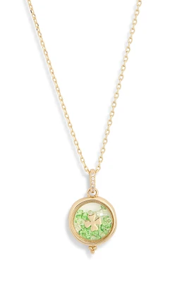 Shaker Crystal Pendant Necklace
