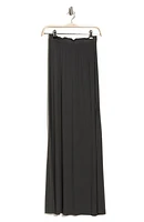 One Slit Ruffle Maxi Skirt