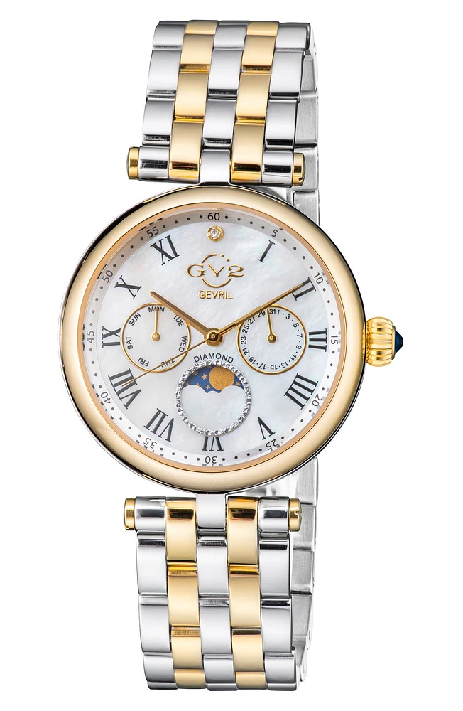 Florence Diamond Bracelet Watch, 36mm