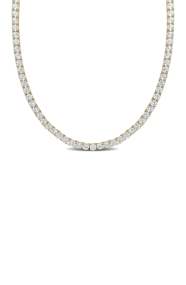 Created White Sapphire Necklace