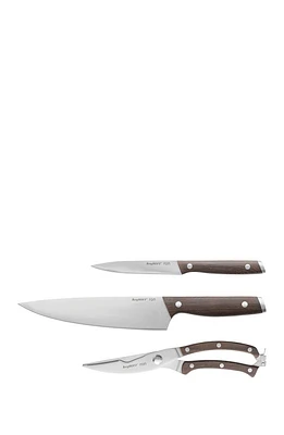 Black Ron 3-Piece Knife Set