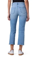High Waist Crop Bootcut Jeans
