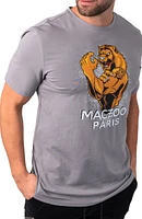 Power Lion Logo Graphic Tee