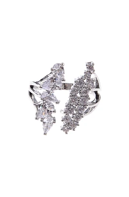 Cubic Zirconia Open Ring