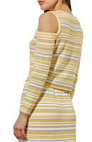 Cold Shoulder Crop Top
