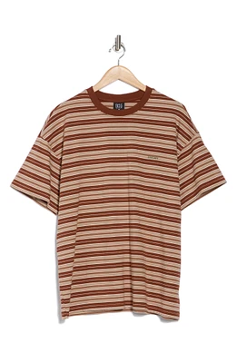 Sand Stripe Cotton T-Shirt