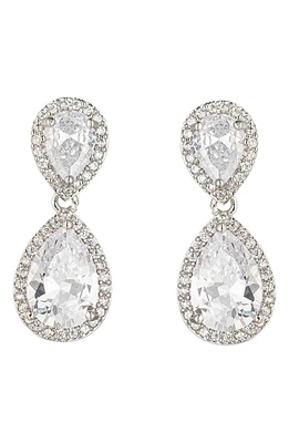 Isabella CZ Drop Earrings