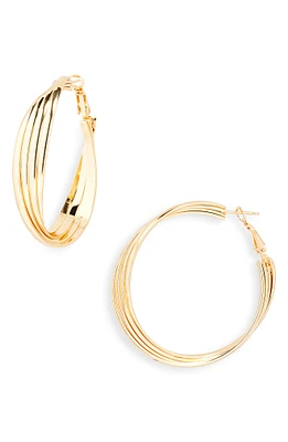 Twist Multi Hoop Earrings