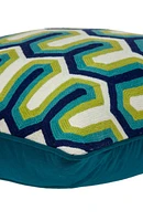Handmade Monte Transitional Pillow - 20" x 20" - Multi