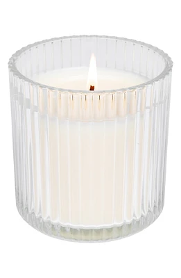 Pumpkin Spice Rib Glass Candle