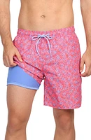 Abstract Swim Shorts