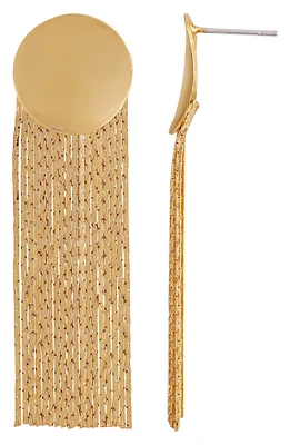 Chain Fringe Drop Earrings
