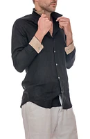 Linen Button-Up Shirt