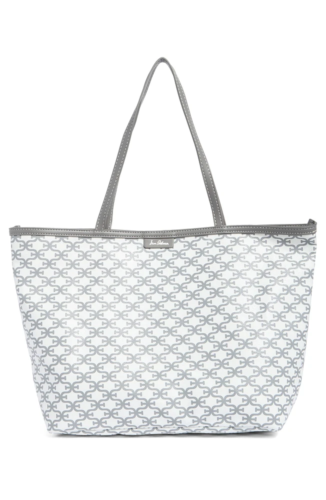 Felicia Monogram Shopper Tote
