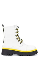 Sandy Side Zip Combat Boot