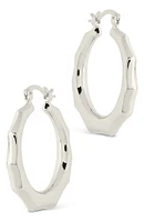 Zia Door Knocker Hoop Earrings