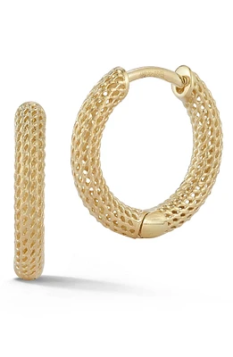 Mesh Hoop Earrings