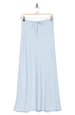 Satin Bias Maxi Skirt