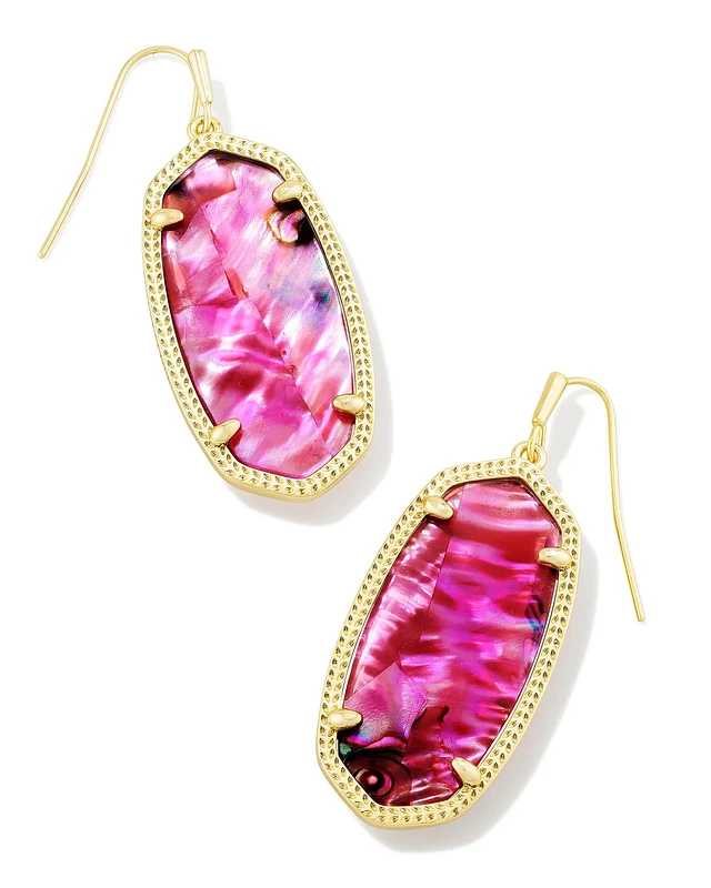 Berry Illusion Kendra Scott Charmian Drop Earrings Astraea