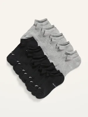 Gender-Neutral Go-Dry Ankle ocks 10-Pack for Kids