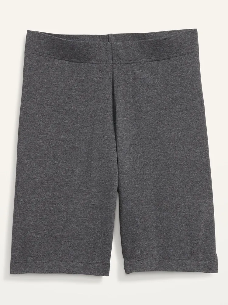 High-Waisted Biker Shorts - 8-inch inseam