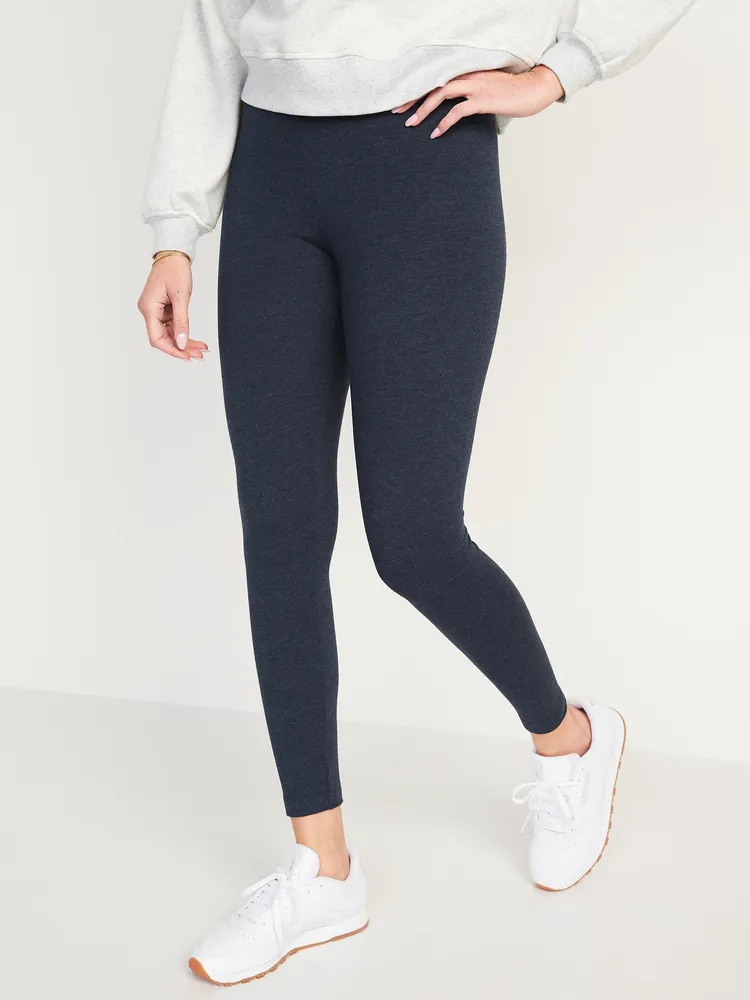 High-Waisted Jersey Fashion ayering eggings
