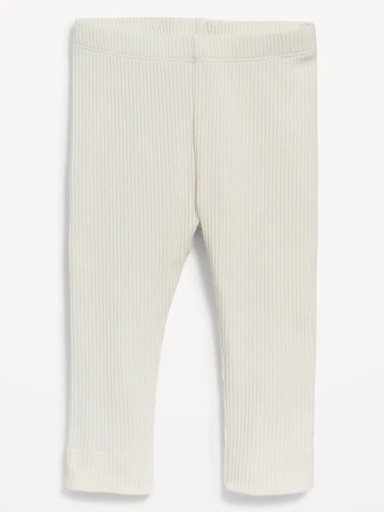 Unisex Rib-Knit Leggings for Baby