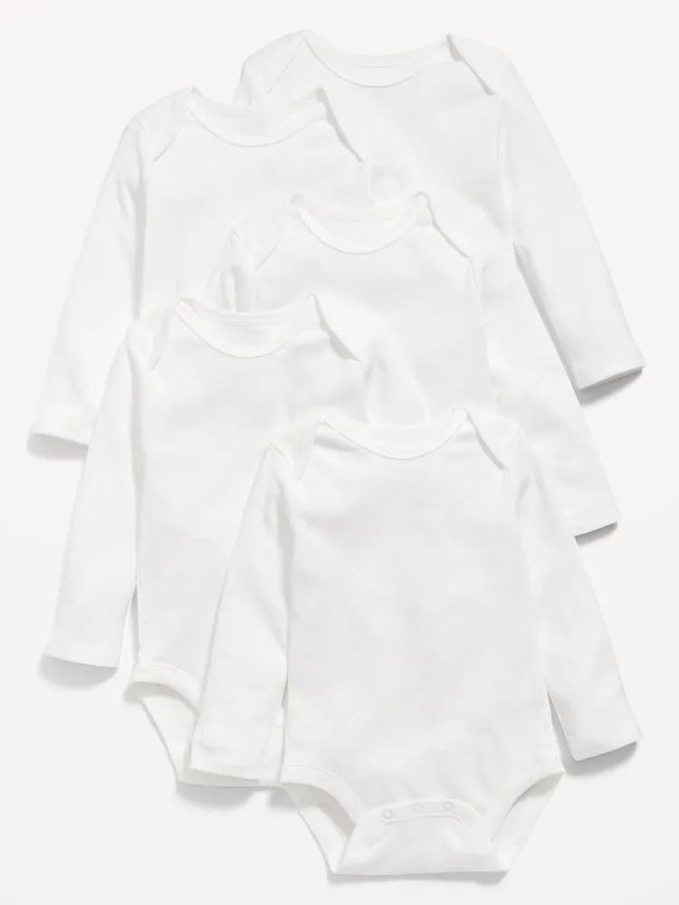 Unisex Bodysuit 5-Pack for Baby