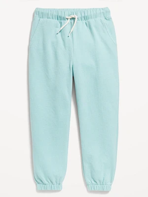 Cinched-Hem Jogger Sweatpants for Toddler Boys