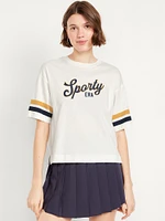 Football-Style Graphic T-Shirt
