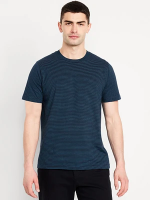 Crew-Neck triped T-hirt
