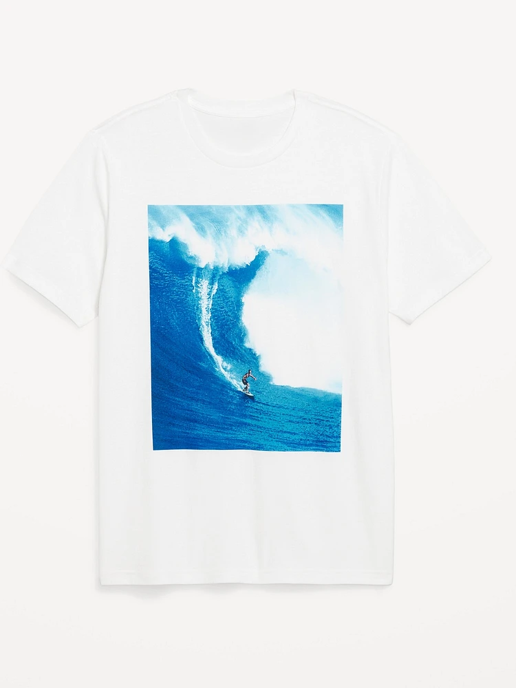 Crew-Neck Graphic T-hirt