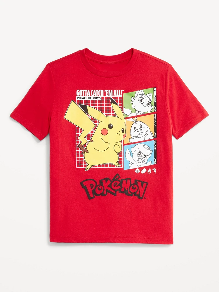 Pokmon Gender-Neutral Graphic T-Shirt for Kids