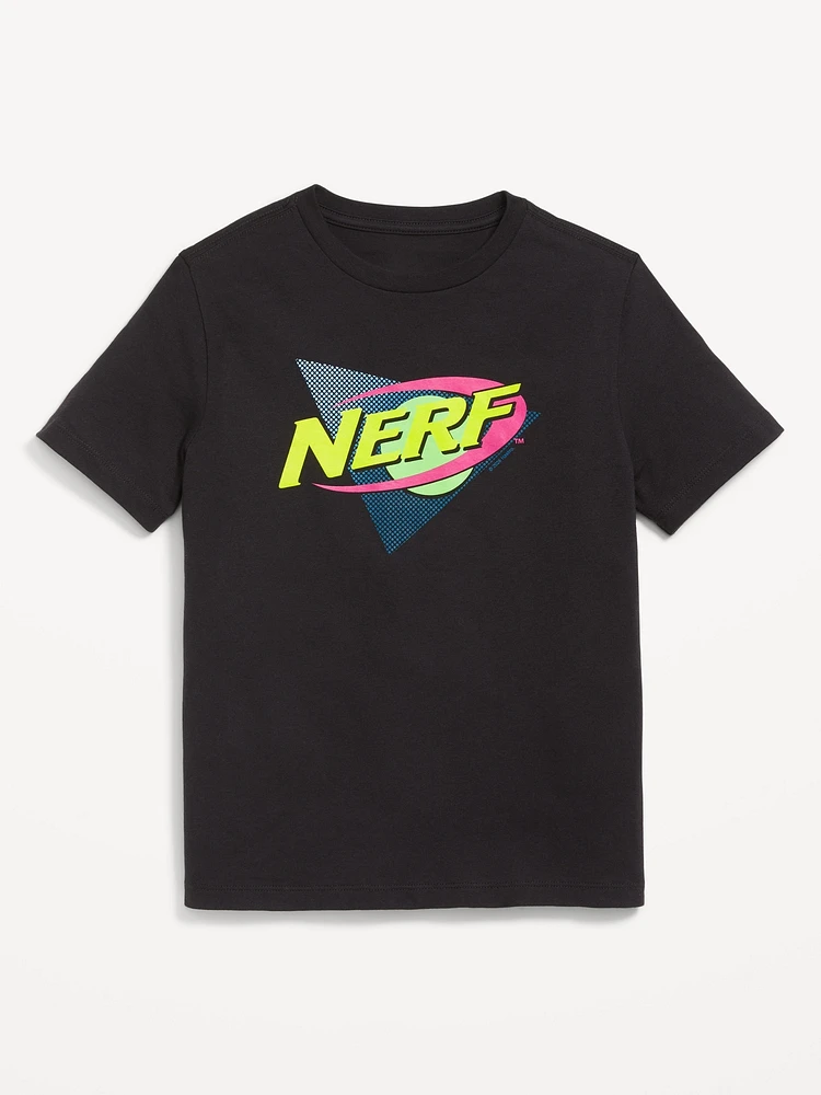 NERF Gender-Neutral Graphic T-Shirt for Kids