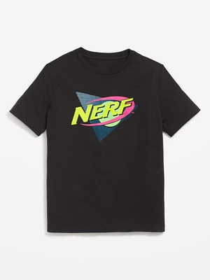 NERF Gender-Neutral Graphic T-Shirt for Kids