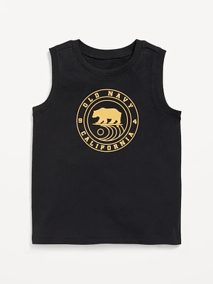 Logo-Graphic Tank Top for Toddler Boys