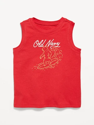 Logo-Graphic Tank Top for Toddler Boys