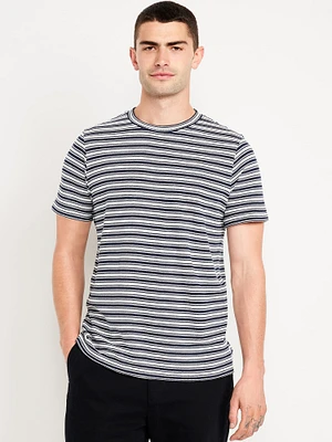 Jacquard-tripe T-hirt