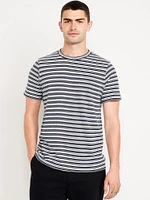 Jacquard-tripe T-hirt