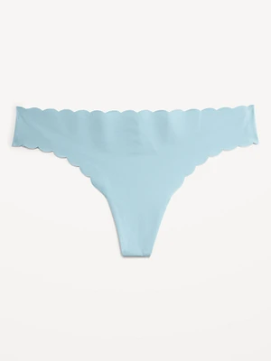 Low-Rise No-how calloped Thong Underwear