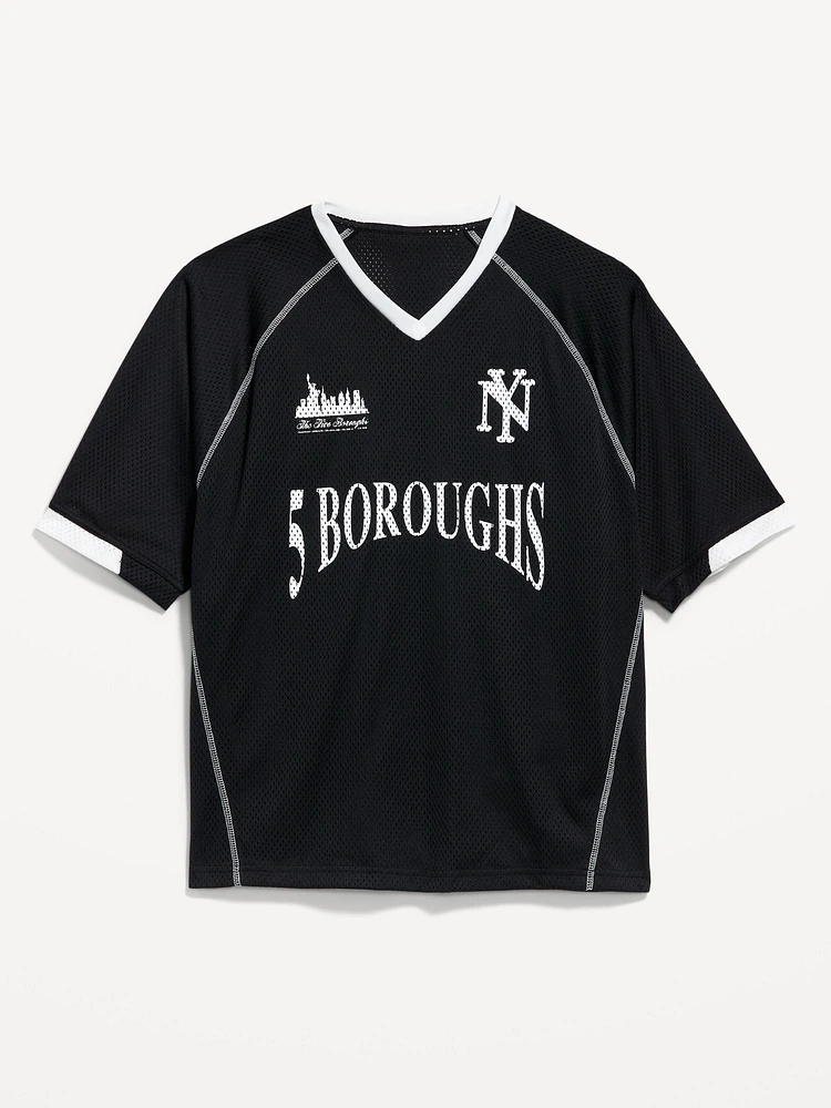 Mesh Graphic T-hirt