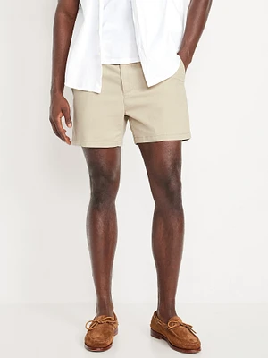 Slim Built-In Flex Rotation Chino Shorts - 5-inch inseam