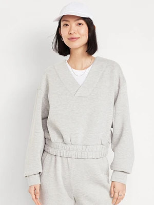 Bounce Fleece V-Neck Sweatshirt