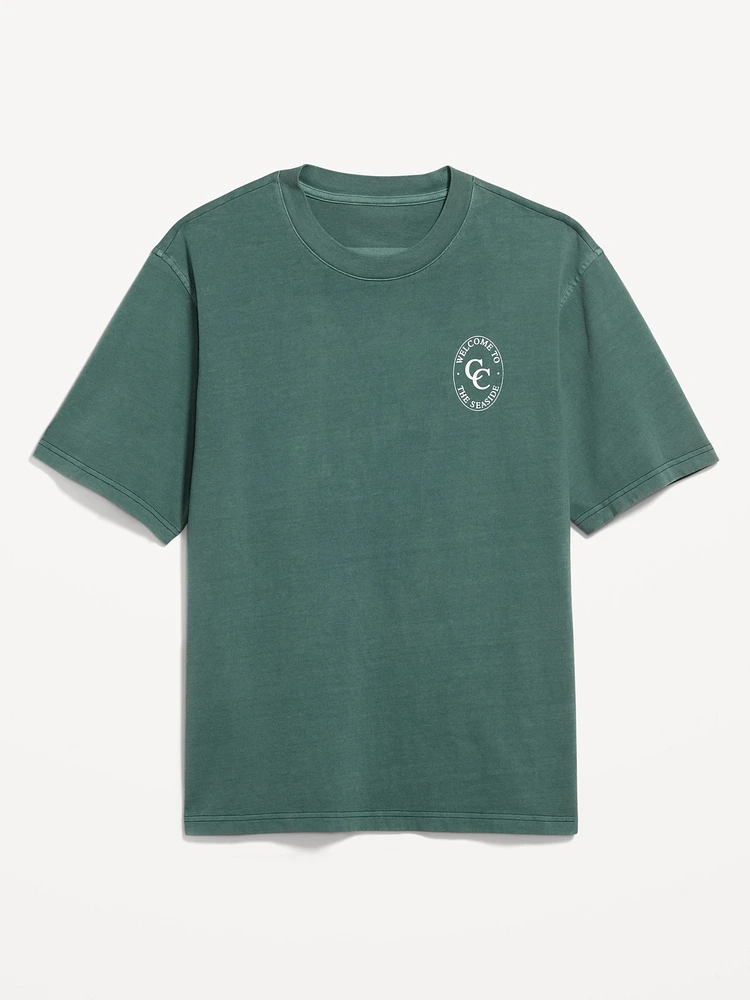 Heavyweight Crew-Neck Graphic T-hirt