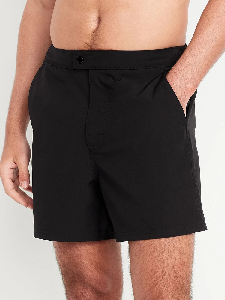 Tailored wim Trunks -- 5-inch inseam