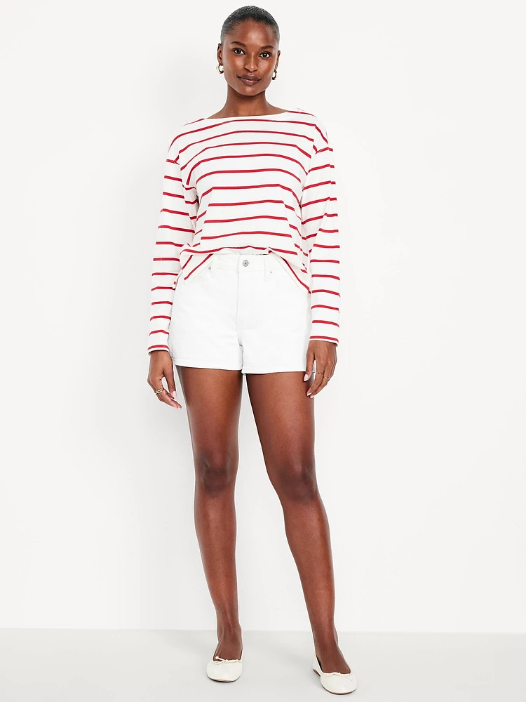 Curvy High-Waisted OG Jean Shorts - 3-inch inseam