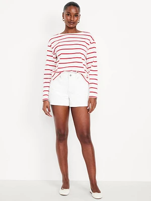 Curvy High-Waisted OG Jean Shorts - 3-inch inseam