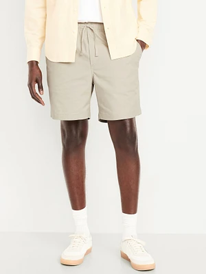 Twill Jogger Shorts - 5-inch inseam