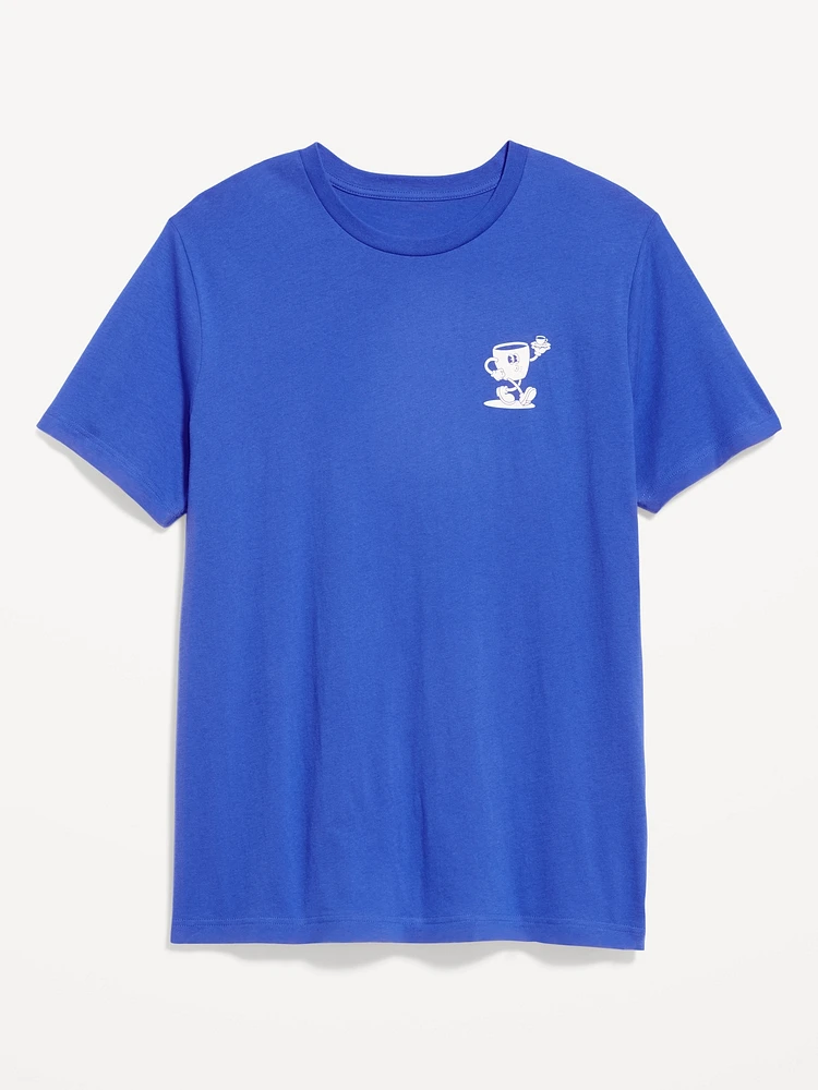 Crew-Neck Graphic T-hirt